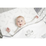 Laken ledikant Swan