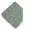 Badcape badstof Ash green
