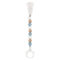 Speenkoord blauw rond