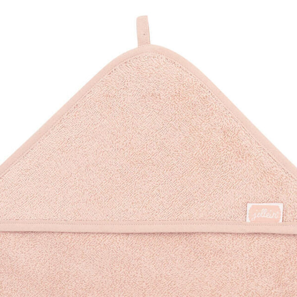 Badcape badstof Pale pink
