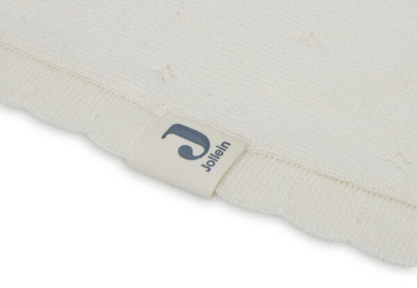 Wiegdeken Pointelle Ivory