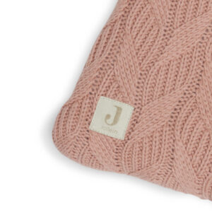 Ledikantdeken Spring Knit 4 seizoenen rosewood