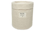 Opbergmand bouclé naturel
