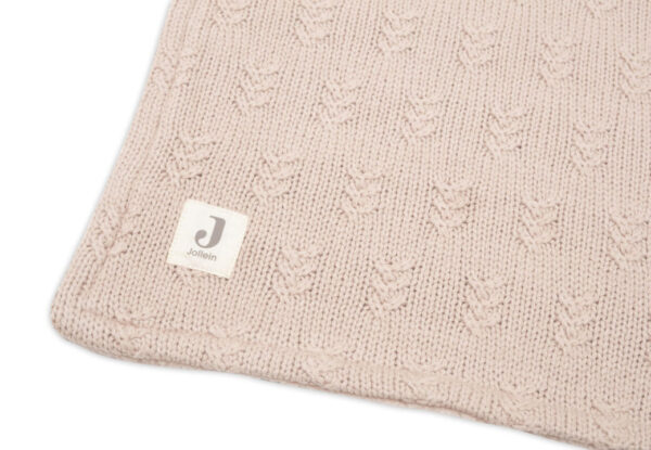 Ledikantdeken Grain Knit Wild Rose