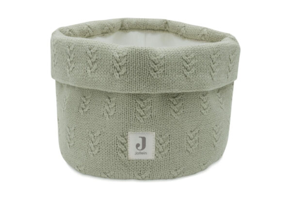 Commodemandje Grain Knit Olive Green
