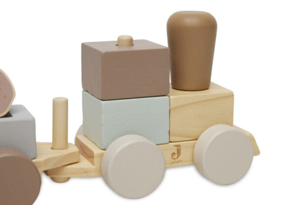 Houten speelgoedtrein