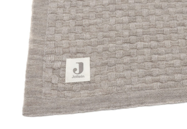 Ledikantdeken Weave Knit Merino wool Funghi