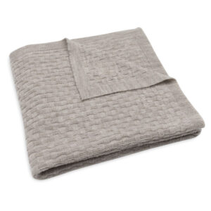 Ledikantdeken Weave Knit Merino wool Funghi