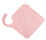 Babyshower glove douchehandschoen rose
